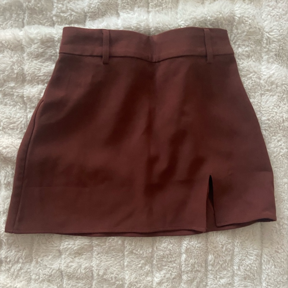 Brown Miniskirt